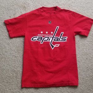 Washington Capitals Red T- Shirt Size Small
